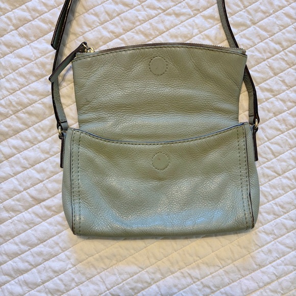 Kate Spade Light Blue Leather Crossbody Bag - Picture 3 of 5